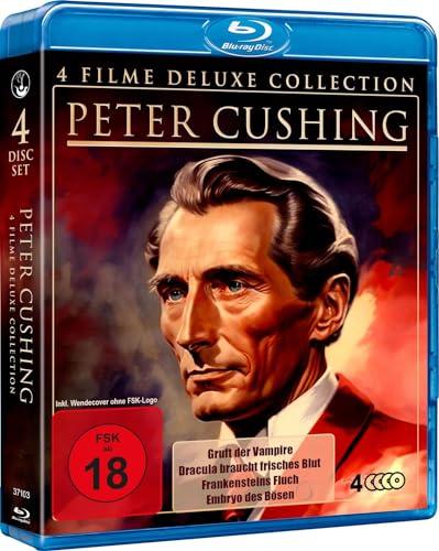 Peter Cushing - Deluxe Collection (4 Blu-ray-Box mit Wendecover)