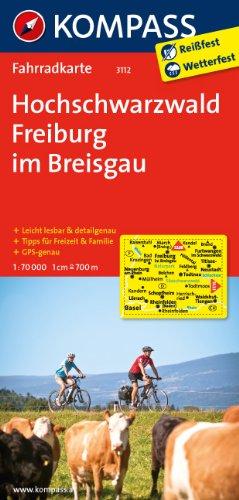 Hochschwarzwald - Freiburg im Breisgau: Fahrradkarte. GPS-genau. 1:70000 (KOMPASS-Fahrradkarten Deutschland)