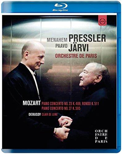 MOZART: Klavierkonzerte 23+27/Rondo [Blu-ray]