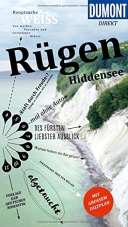 DuMont direkt Reiseführer Rügen: Mit großem Faltplan