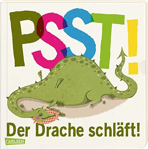 Psst! Der Drache schläft! (Gutenachtgeschichte mit Ausziehseiten) - Ab 2 Jahren