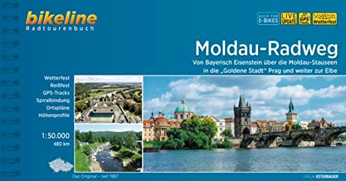 Moldau-Radweg: Von Bayerisch Eisentein über die Moldau-Stauseen in die "Goldene Stadt" Prag und weiter zur Elbe, 480 km (Bikeline Radtourenbücher)