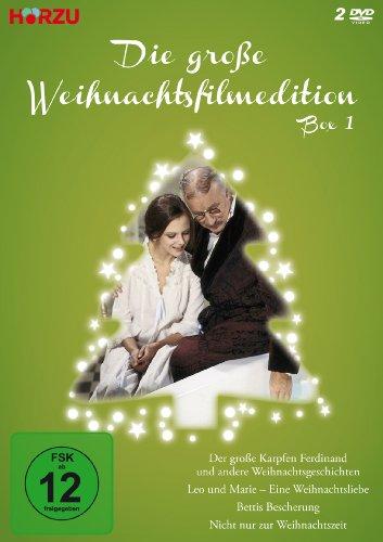 Die große Weihnachtsfilmedition Box 1: Der große Karpfen Ferdinand und andere Weihnachtsgeschichten / Leo und Marie - eine Weihnachtsliebe / Bettis Bescherung / Nicht nur zur Weihnachtszeit [2 DVDs]