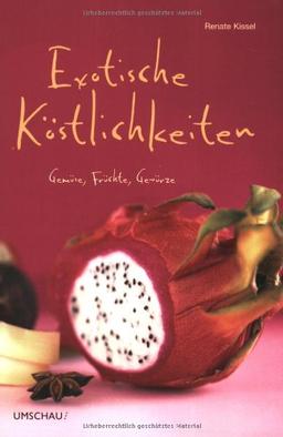 Exotische Köstlichkeiten. Gemüse, Früchte, Gewürze