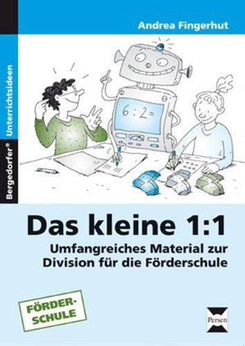 Das kleine 1:1: Umfangreiches Material zur Division für die sonderpädagogische Förderung (3. und 4. Klasse)