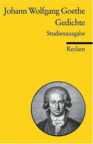 Gedichte: Studienausgabe