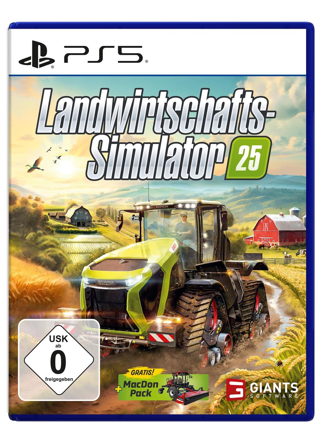 Landwirtschafts-Simulator 25,1 PS5-Blu-ray Disc: Für PlayStation 5