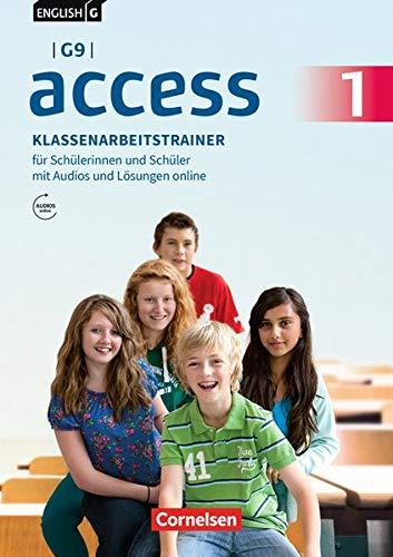 English G Access - G9 - Ausgabe 2019: Band 1: 5. Schuljahr - Klassenarbeitstrainer mit Audios und Lösungen online