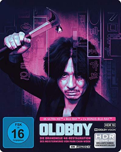 Oldboy - Limited SteelBook  (4K Ultra HD) (+ Blu-ray 2D) (+ 2 Bonus-Blu-rays)