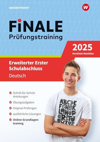 FiNALE Prüfungstraining Erweiterter Erster Schulabschluss Nordrhein-Westfalen: Deutsch 2025 Arbeitsbuch mit Lösungsheft