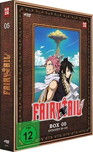 Fairy Tail - TV-Serie - Box 5  (Episoden 99-124) [4 DVDs]