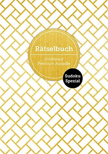 Sudoku Spezial - Deluxe Rätselbuch mit 120 Sudoku-Rätseln. XL Sudoku Rätselbuch in Premium Ausgabe für ältere Leute,Senioren, Erwachsene und Rentner ... großer Schrift: Rätselblock inkl. Lösungen.