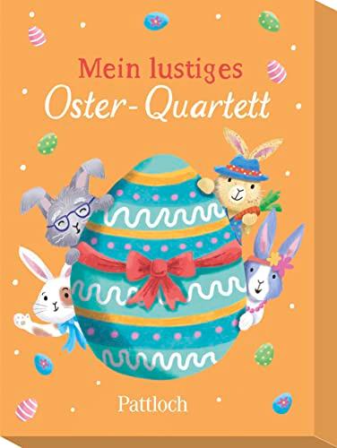 Mein lustiges Oster-Quartett: Quartett-Kartenspiel für Kinder ab 4 Jahren | Spieleklassiker für die ganze Familie | kleines Geschenk zu Ostern