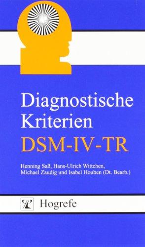 Diagnostische Kriterien (DSM-IV-TR)