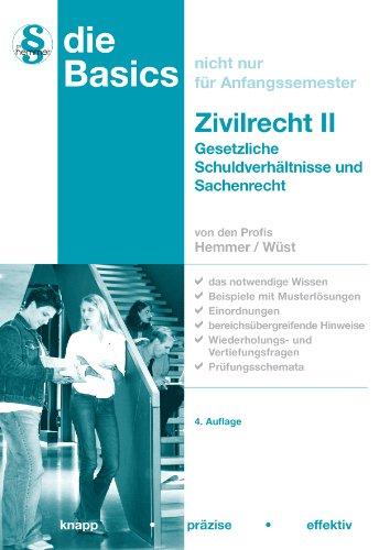 Basics Zivilrecht II: Gesetzliche Schuldverhältnisse und Sachenrecht