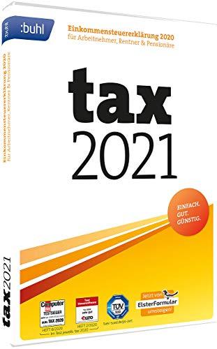 tax 2021 (DVD-Box): Einkommensteuererklärung 2020 für Arbeitnehmer, Rentner & Pensionäre. Der sichere Weg zur Steuererklärung. Einkommensteuer komplett für alle Einkunftsarten