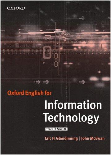 Oxford English for Information Technology: Teacher's Book