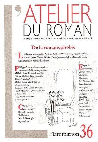 Atelier du roman (L'), n° 36. L'Irlande du roman