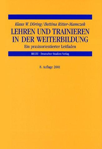 Lehren und Trainieren in der Weiterbildung