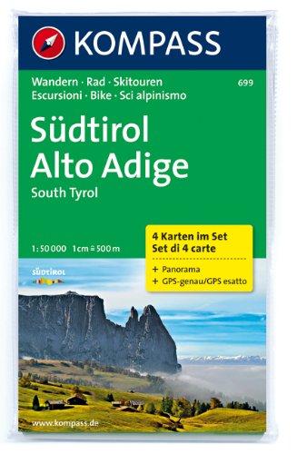 Südtirol/Alto Adige: 1 : 50 000. Wander-, Rad- und Skitouren. Mit Panorama. GPS-genau.