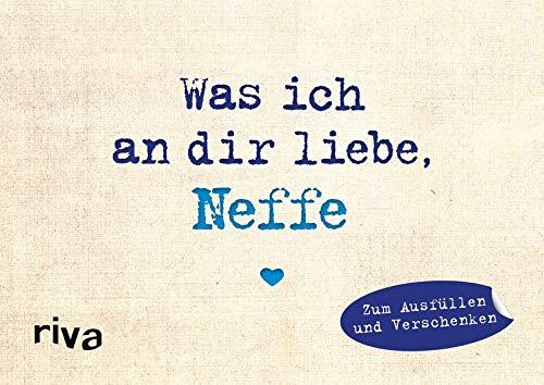 Was ich an dir liebe, Neffe – Miniversion: Zum Ausfüllen und Verschenken