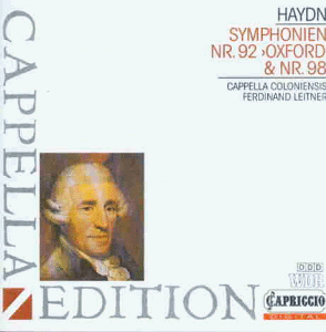 Symphonien Nr. 92 & 98