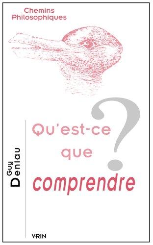 Qu'est-ce que comprendre ?