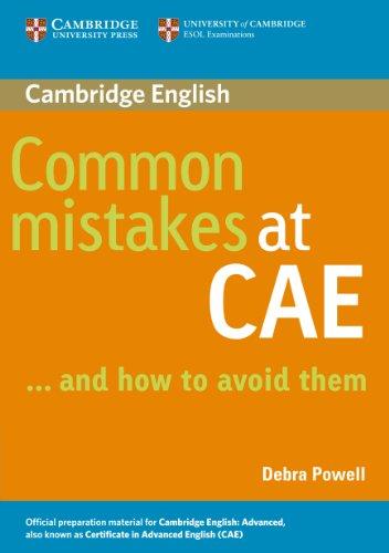 Common Mistakes at CAE / Book - advanced: ...and how to avoid them