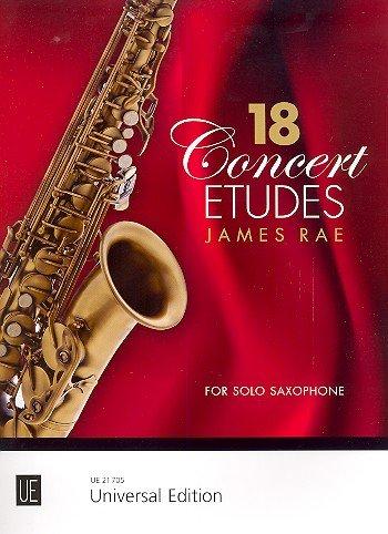 18 Concert Etudes : for saxophone