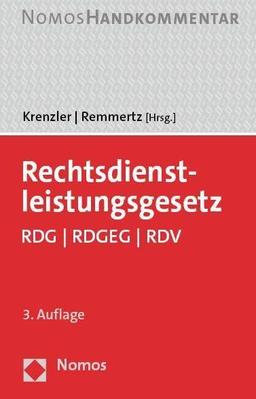 Rechtsdienstleistungsgesetz: RDG | RDGEG | RDV