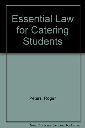 Essential Law for Catering Students