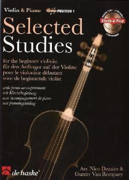 Selected Studies, für Violine u. Klavier, m. Audio-CD