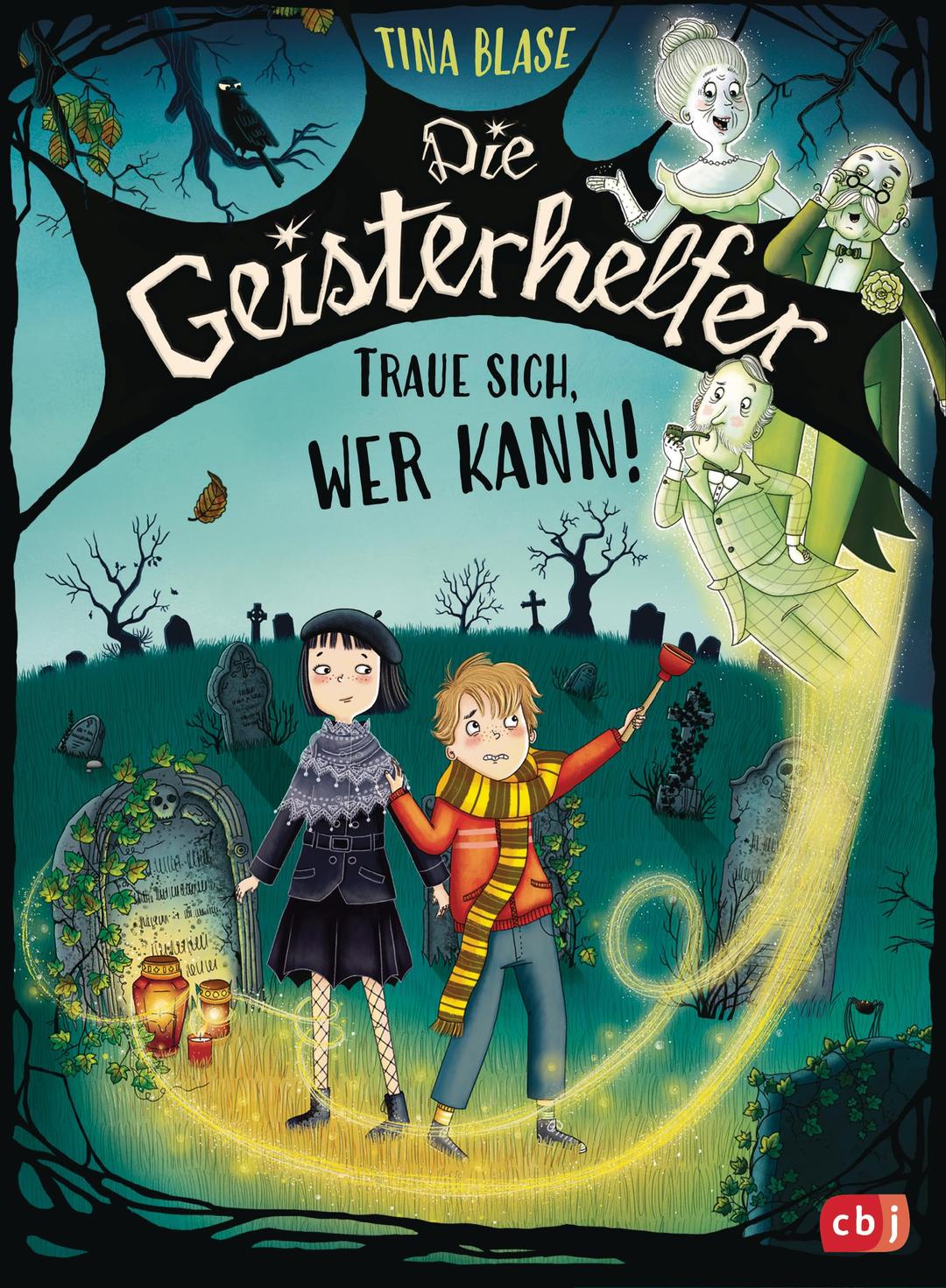 Die Geisterhelfer – Traue sich, wer kann!: Gruseliger Reihenstart für Kinder ab 8 Jahren - Mit Glow-in-the-Dark-Effekt auf dem Cover in limitierter Auflage (Die Geisterhelfer-Reihe, Band 1)