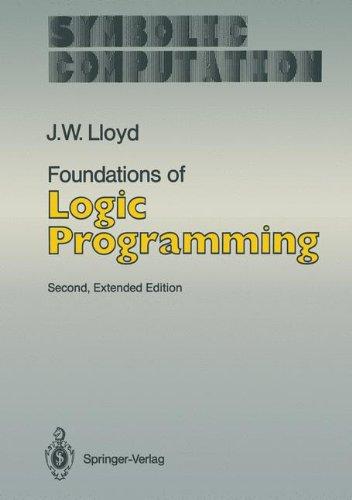 Foundations of Logic Programming (Symbolic Computation / Artificial Intelligence)