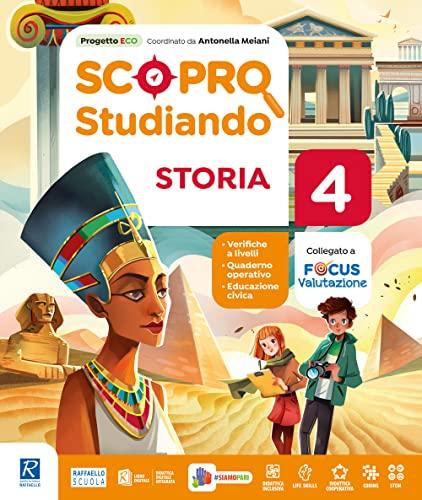 Scopro studiando. Area Storia-geografia. Per la 4ª classe elementare. Con e-book. Con espansione online (Vol. 1)