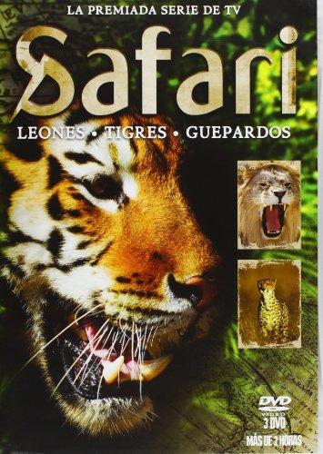 Pack Safari 1: Leones + Tigres + Guepardos (Import Dvd) (2013) Varios; Rob Bredl