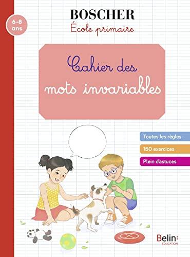 Cahier des mots invariables