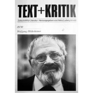 Wolfgang Hildesheimer (TEXT+KRITIK 89/90)