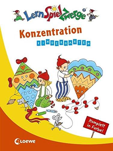 Konzentration Kindergarten (LernSpielZwerge - Sammelblock)