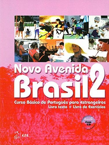 Novo Avenida Brasil A2: Kurs- und Übungsbuch + Audio-CD