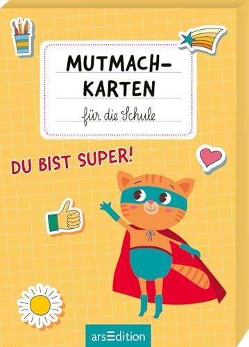 Mutmachkarten für die Schule: Kartenbox mit 50 Affirmationskarten zum Schulstart