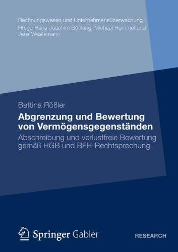 Abgrenzung und Bewertung von Vermögensgegenständen: Abschreibung und Verlustfreie Bewertung Gemäß HGB und BFH-Rechtsprechung (Rechnungswesen und Unternehmensüberwachung)