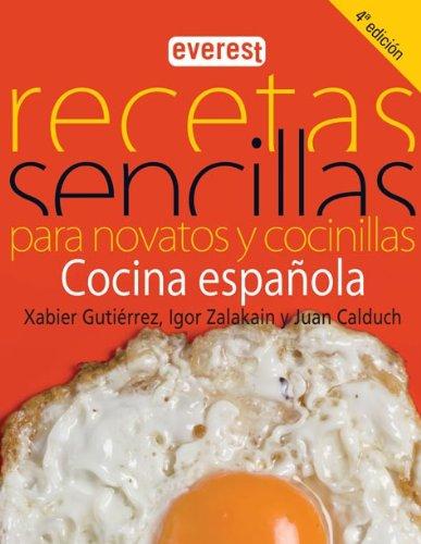 Recetas sencillas para novatos y cocinillas (Cocina temática)