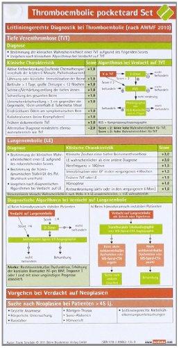 Thromboembolie pocketcard Set (2er)