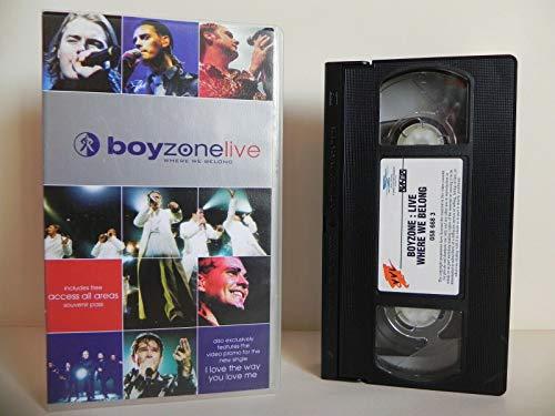 Boyzone - Where we belong/Live [VHS]