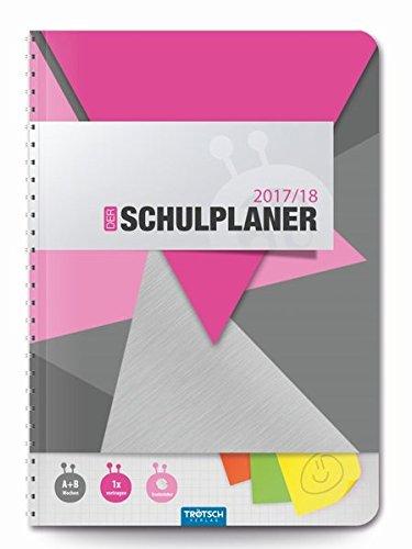 Schulplaner PINK 2017/18 - Schulplaner