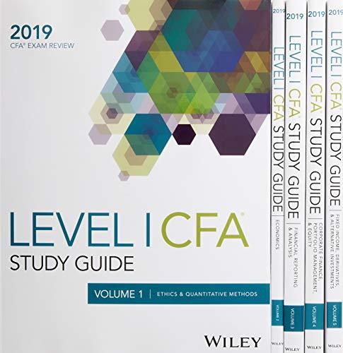 Wiley Study Guide for 2019 Level I CFA Exam: Complete Set