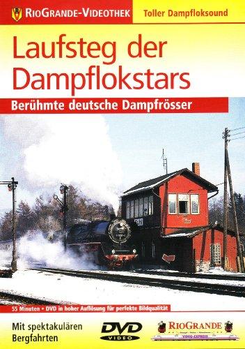 Laufsteg der Dampflokstars - Berühmte deutsche Dampfrösser