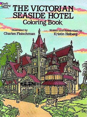 The Victorian Seaside Hotel Coloring Book