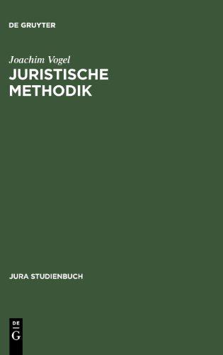 Juristische Methodik (Jura Studienbuch)